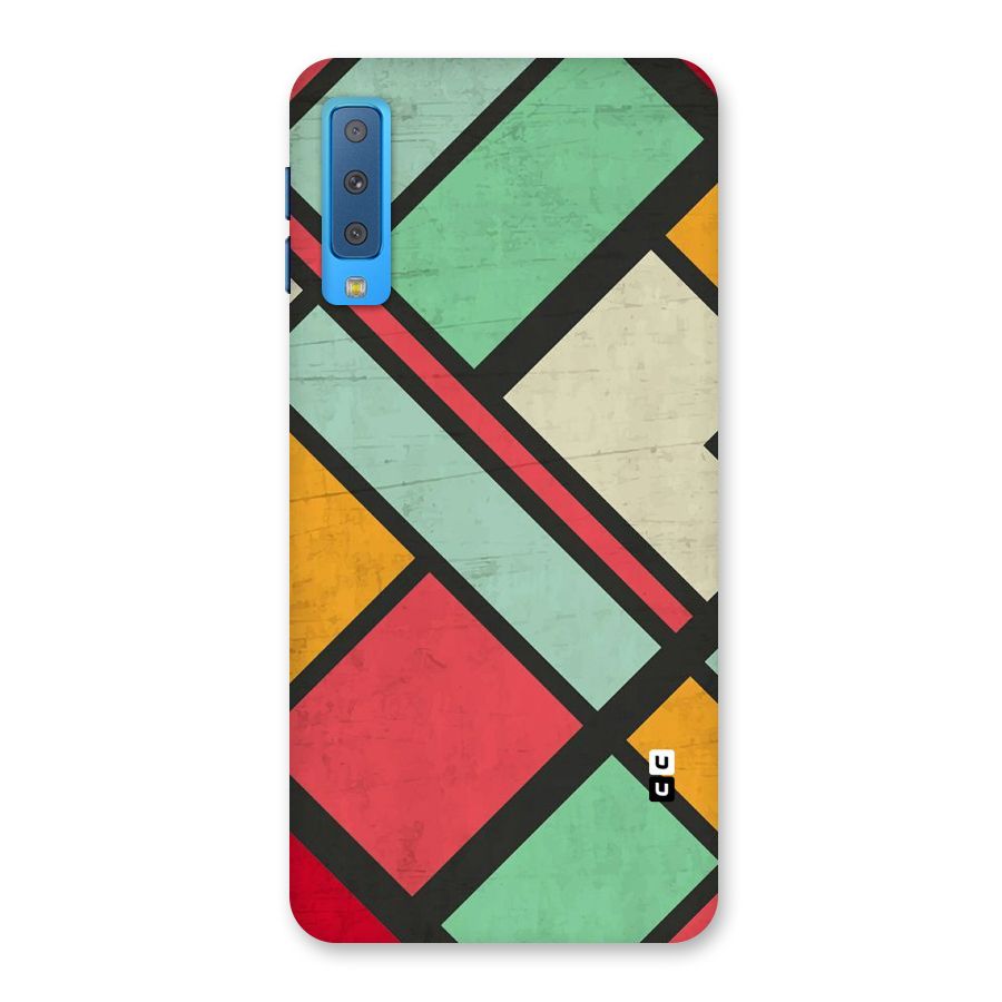 Check Colors Back Case for Galaxy A7 (2018)