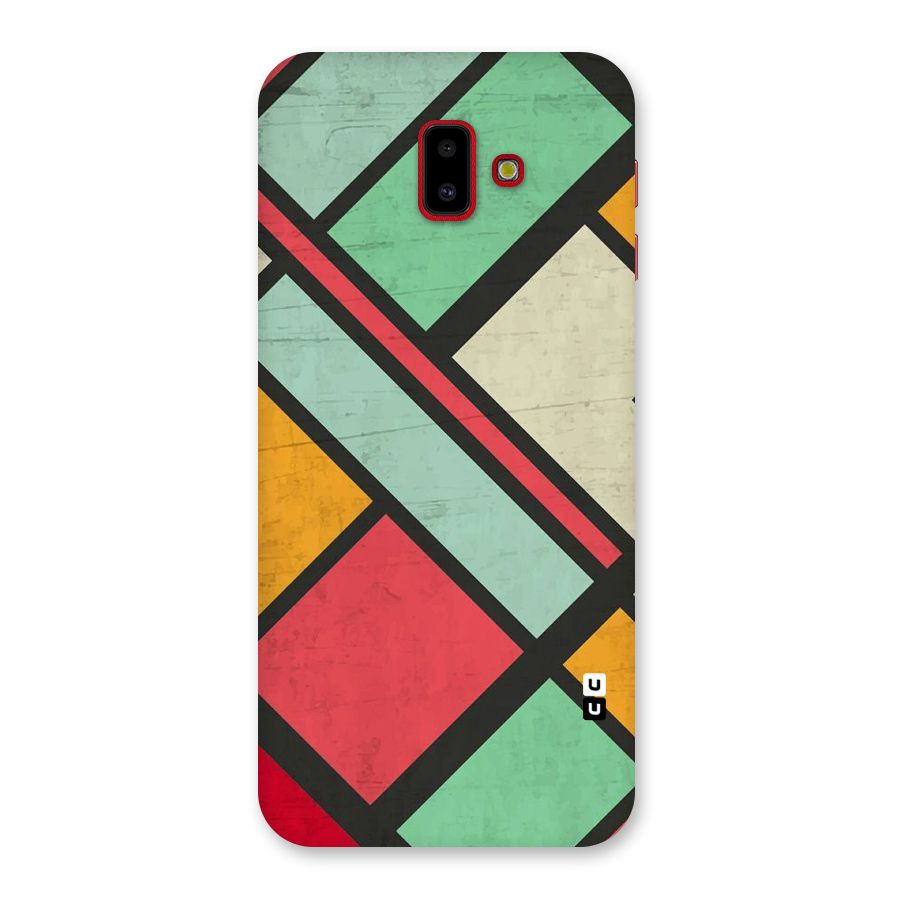 Check Colors Back Case for Galaxy J6 Plus