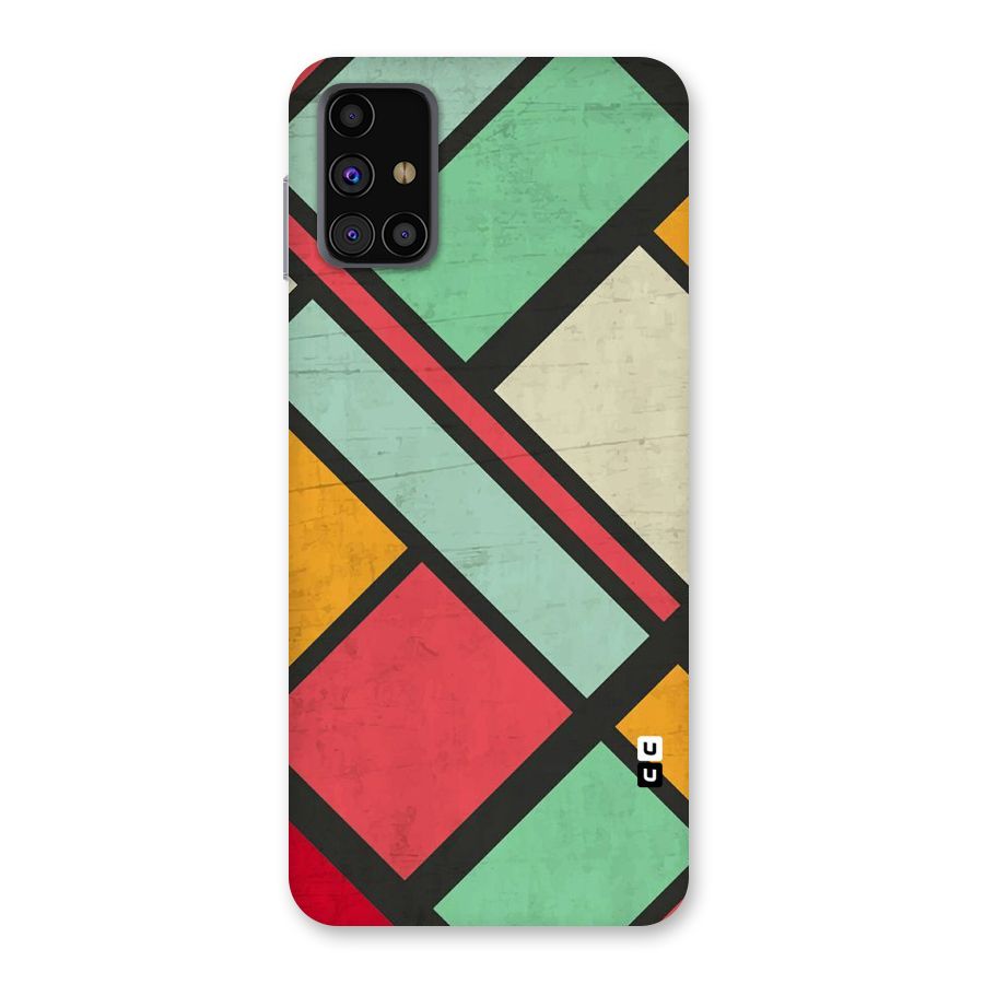 Check Colors Back Case for Galaxy M31s