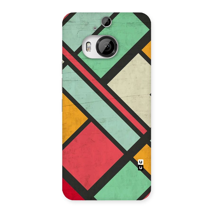 Check Colors Back Case for HTC One M9 Plus