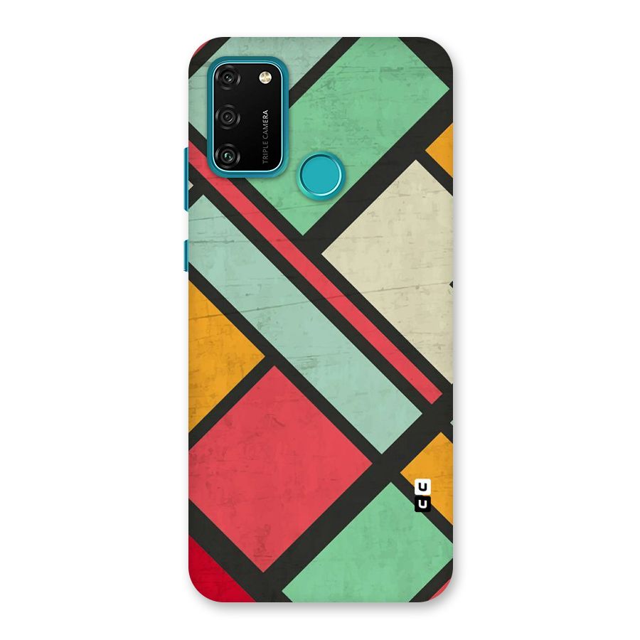 Check Colors Back Case for Honor 9A