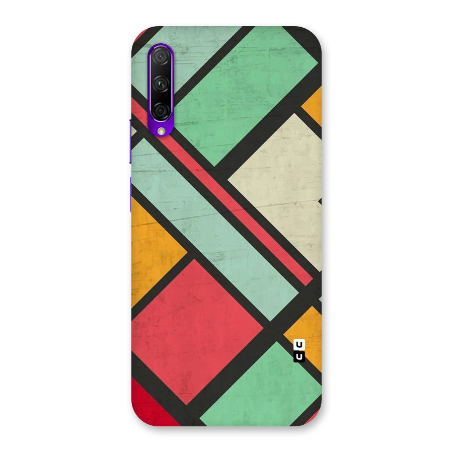 Check Colors Back Case for Honor 9X Pro