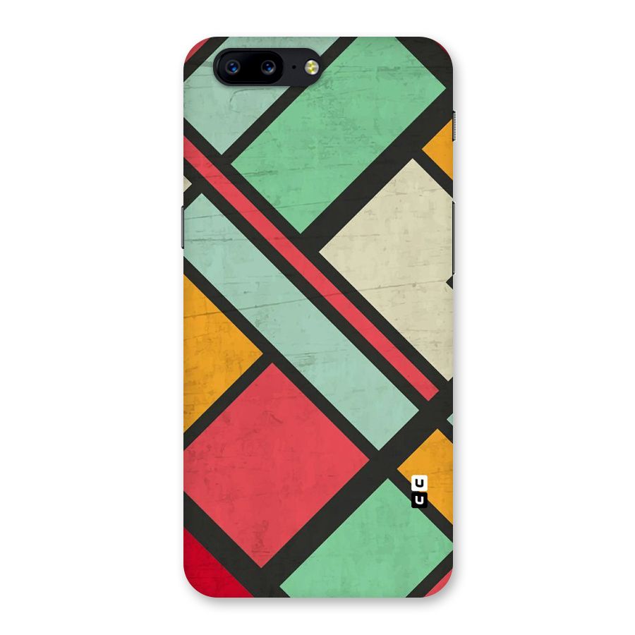 Check Colors Back Case for OnePlus 5