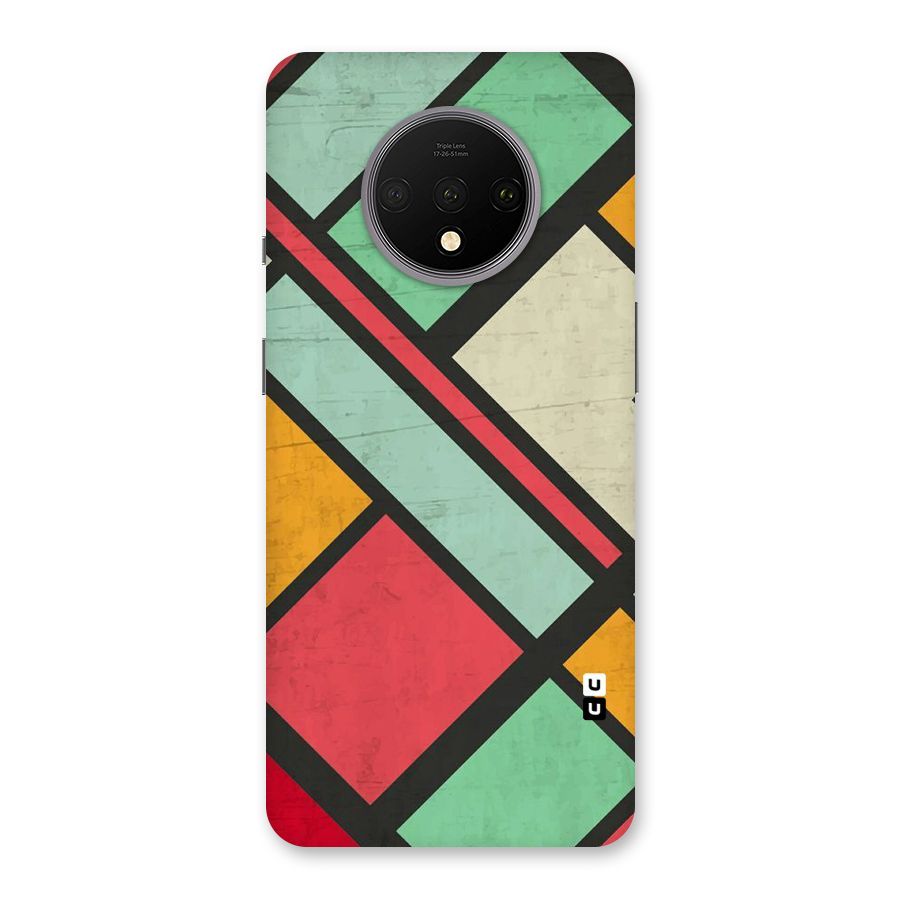 Check Colors Back Case for OnePlus 7T