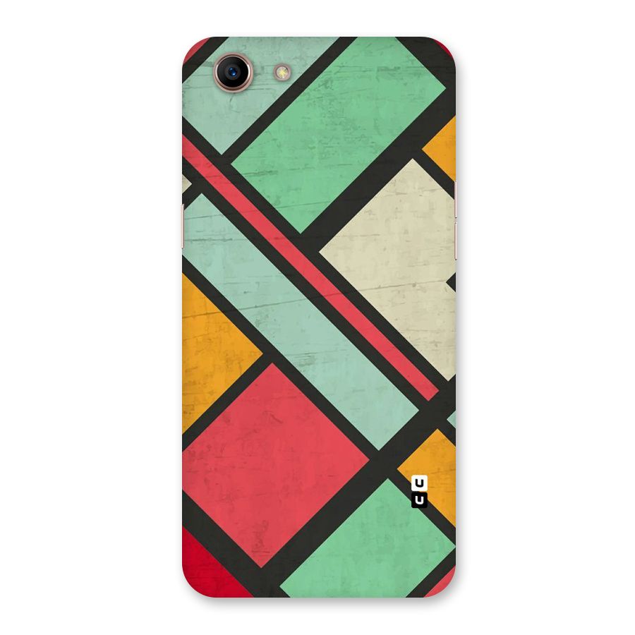 Check Colors Back Case for Oppo A83 (2018)