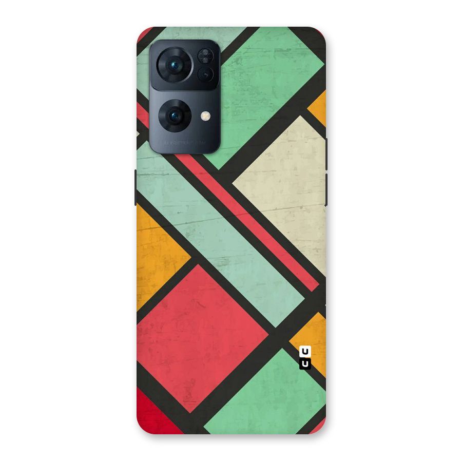 Check Colors Back Case for Oppo Reno7 Pro 5G