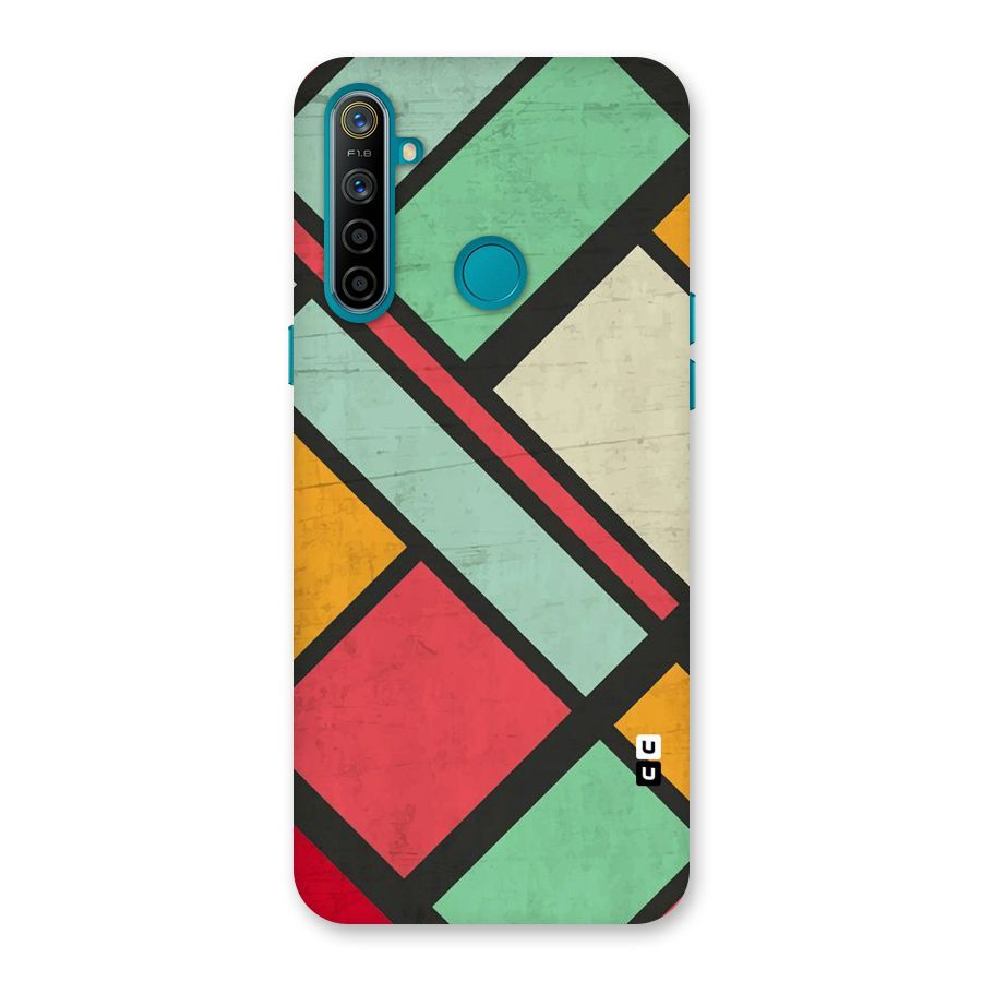 Check Colors Back Case for Realme 5i