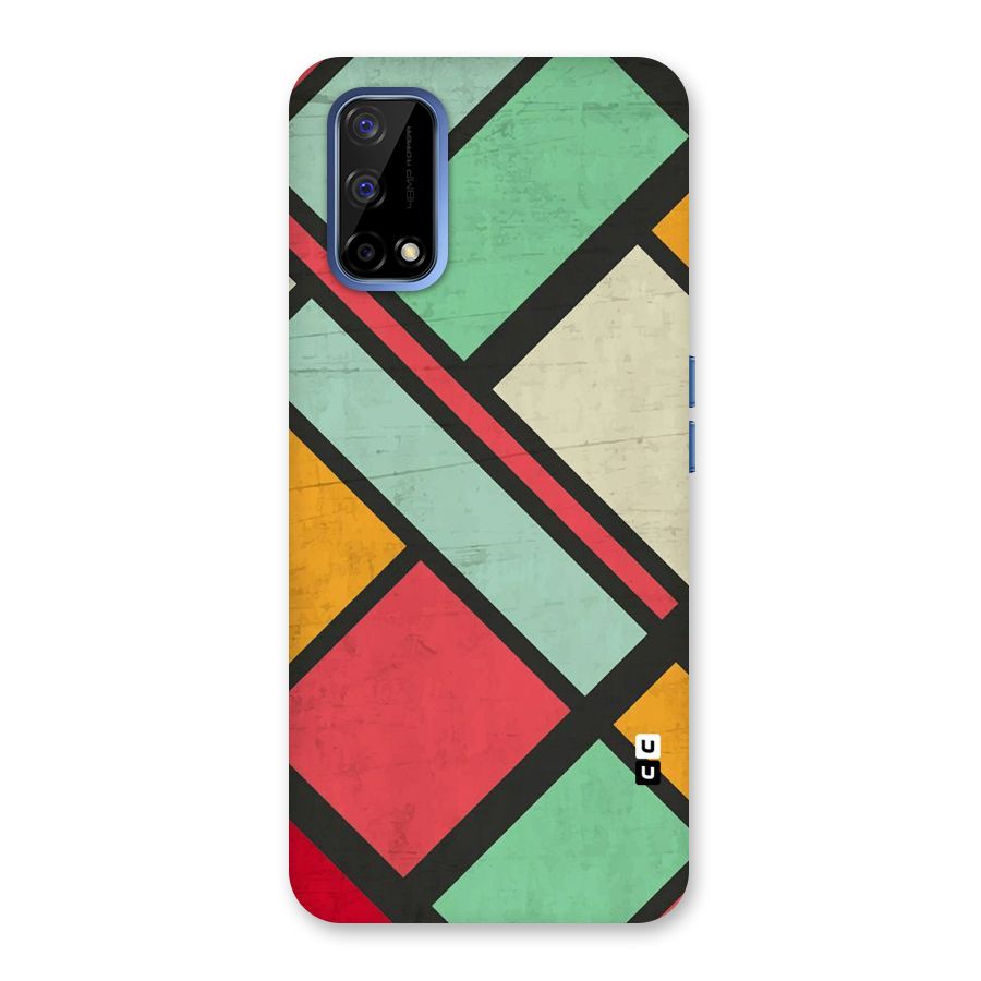 Check Colors Back Case for Realme Narzo 30 Pro