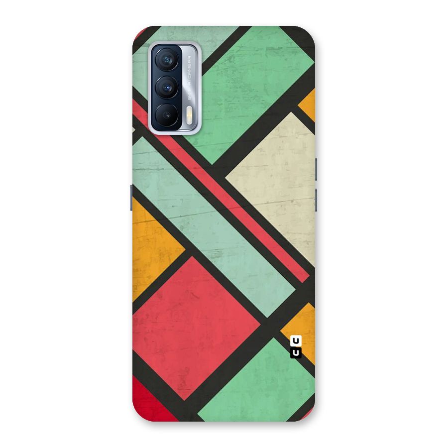 Check Colors Back Case for Realme X7