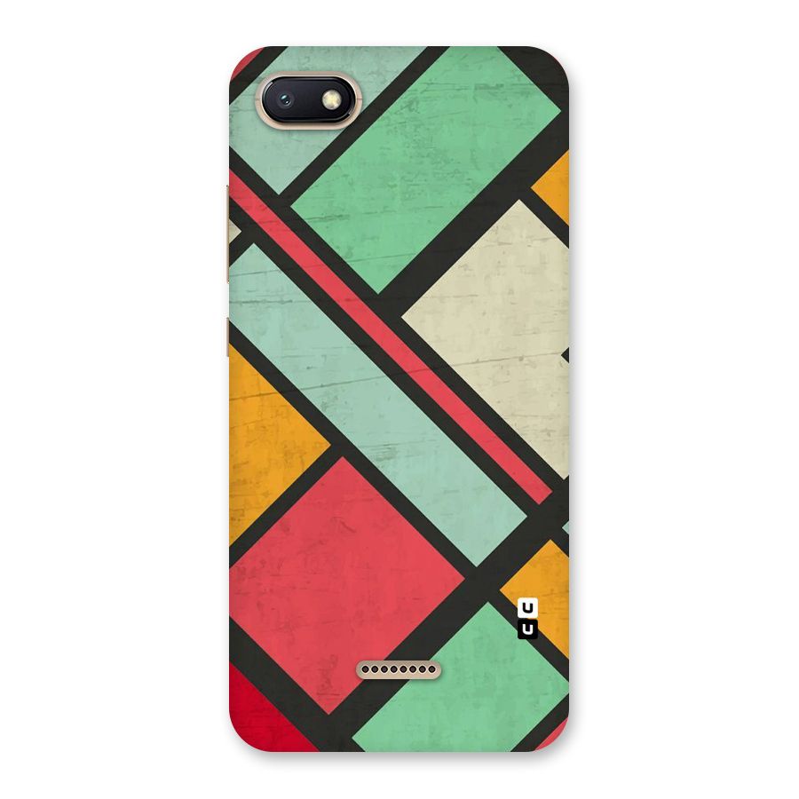 Check Colors Back Case for Redmi 6A