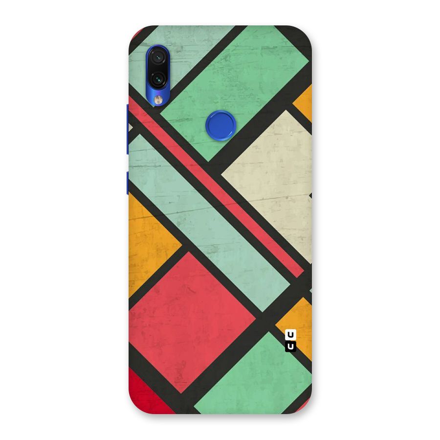 Check Colors Back Case for Redmi Note 7S
