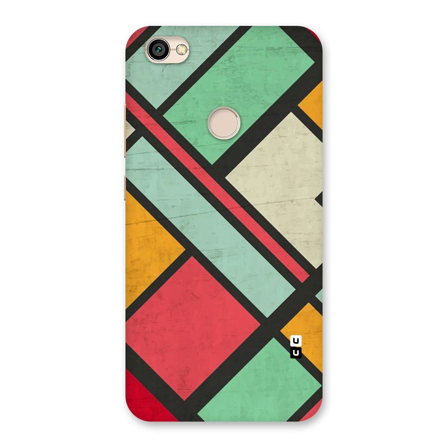 Check Colors Back Case for Redmi Y1 2017
