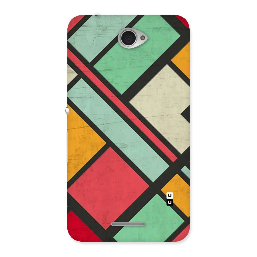 Check Colors Back Case for Sony Xperia E4