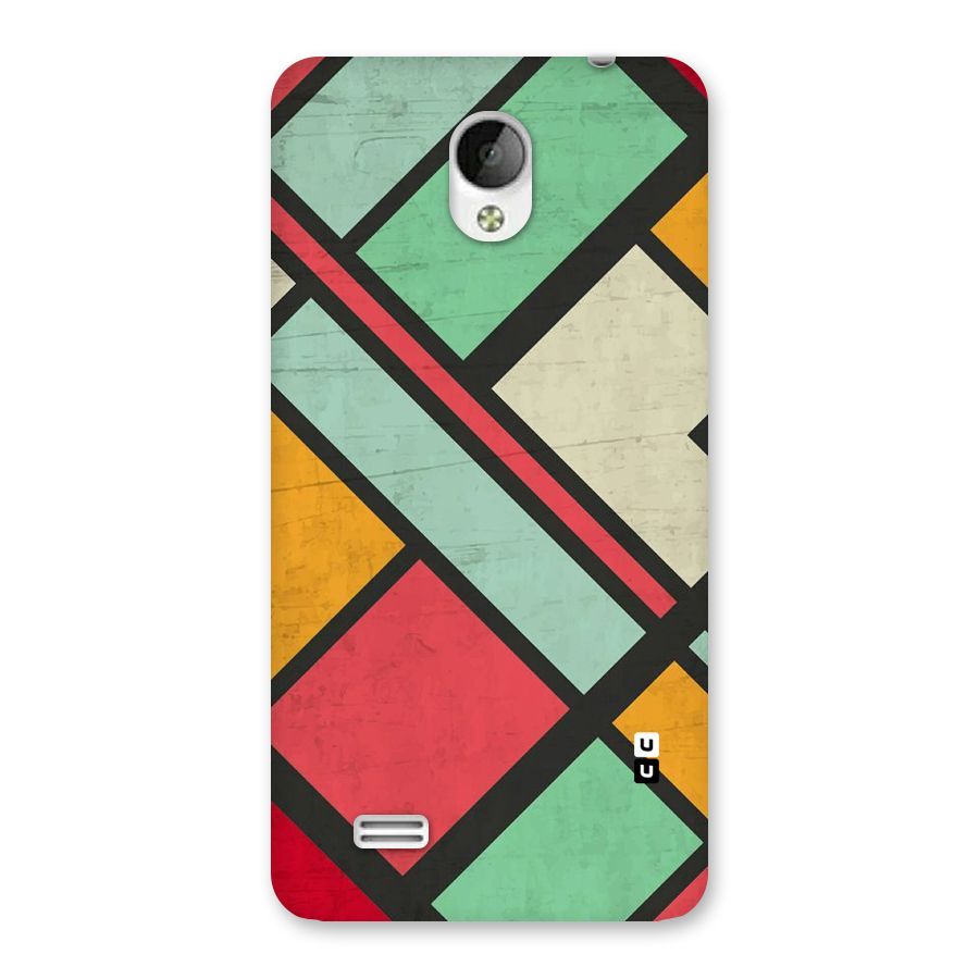 Check Colors Back Case for Vivo Y21