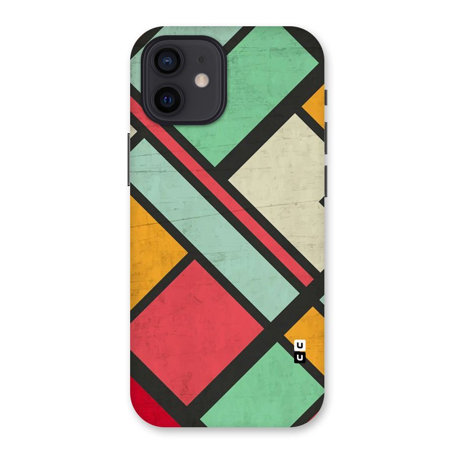 Check Colors Back Case for iPhone 12