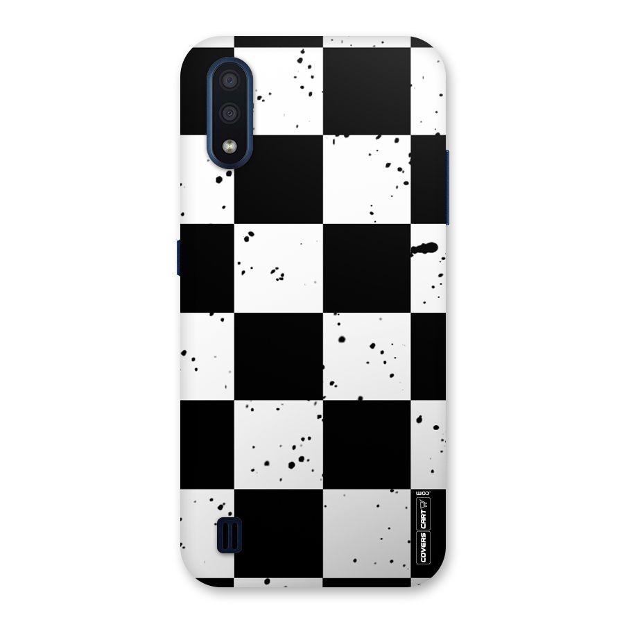 Check Mate Back Case for Galaxy M01