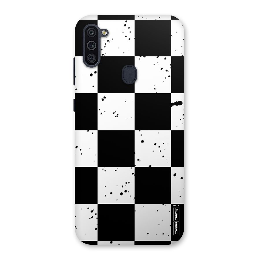 Check Mate Back Case for Galaxy M11