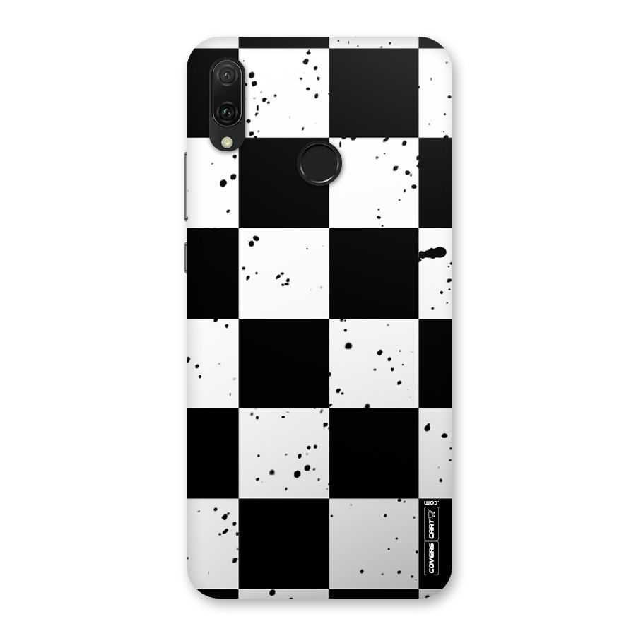 Check Mate Back Case for Huawei Y9 (2019)