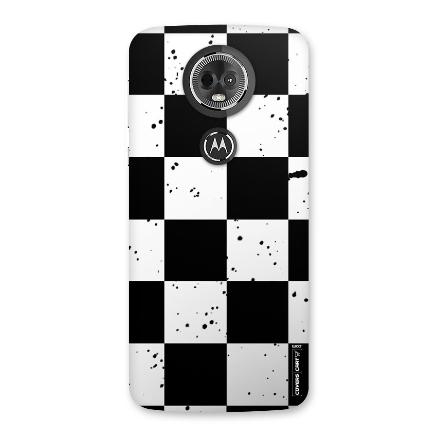 Check Mate Back Case for Moto E5 Plus