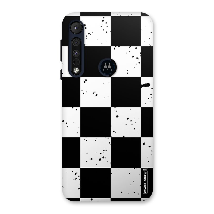 Check Mate Back Case for Motorola One Macro