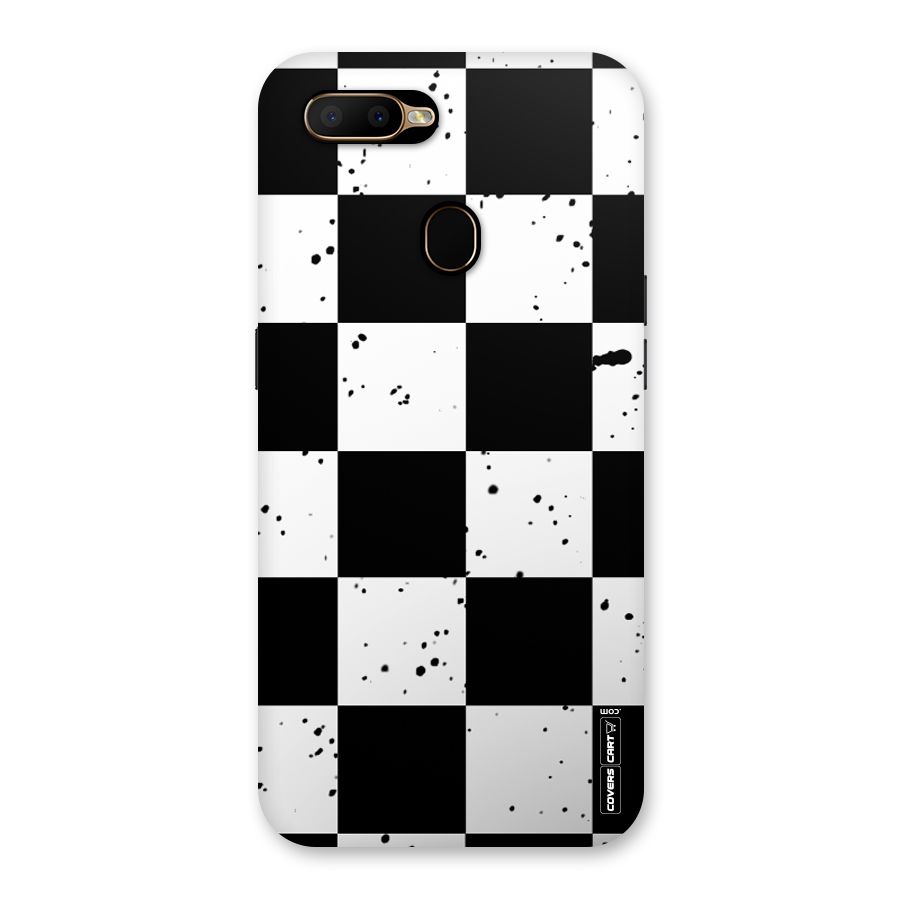 Check Mate Back Case for Oppo A5s