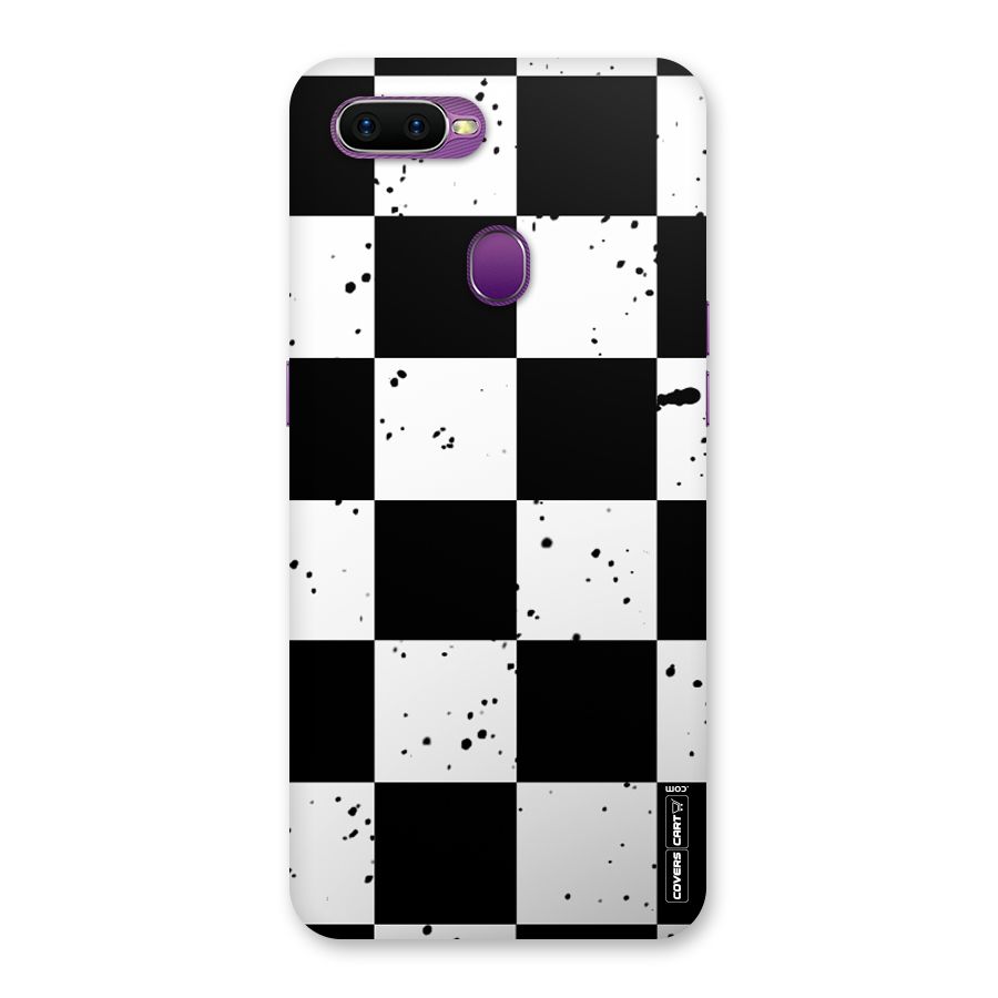 Check Mate Back Case for Oppo F9