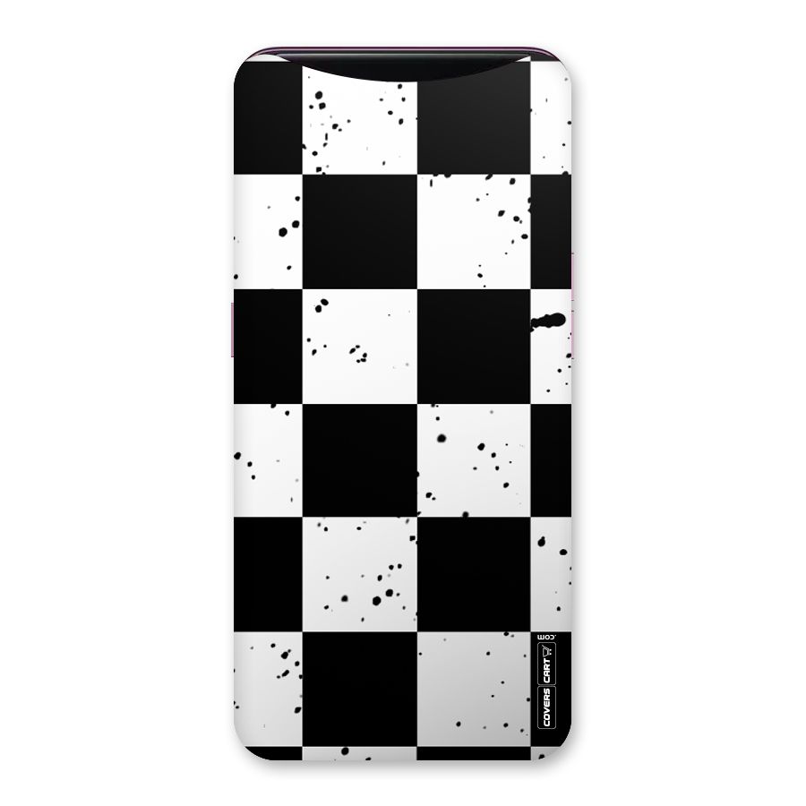 Check Mate Back Case for Oppo Find X