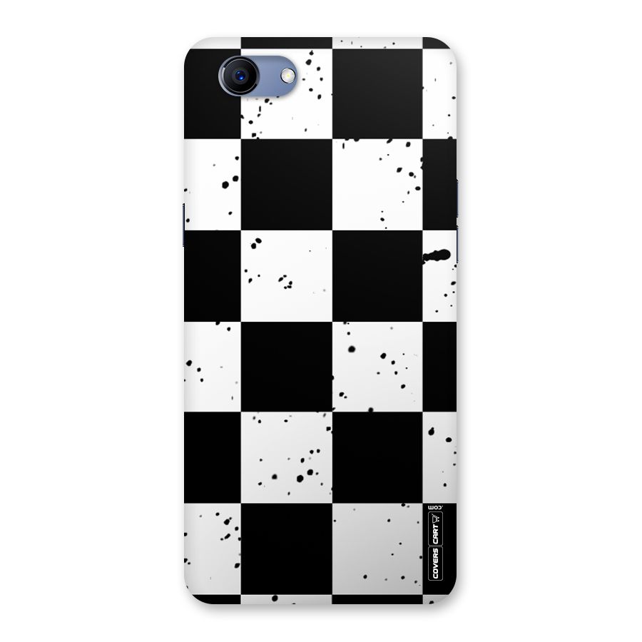 Check Mate Back Case for Oppo Realme 1