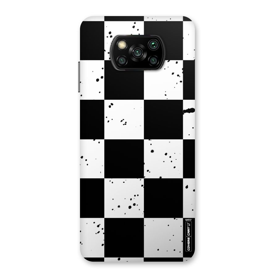 Check Mate Back Case for Poco X3