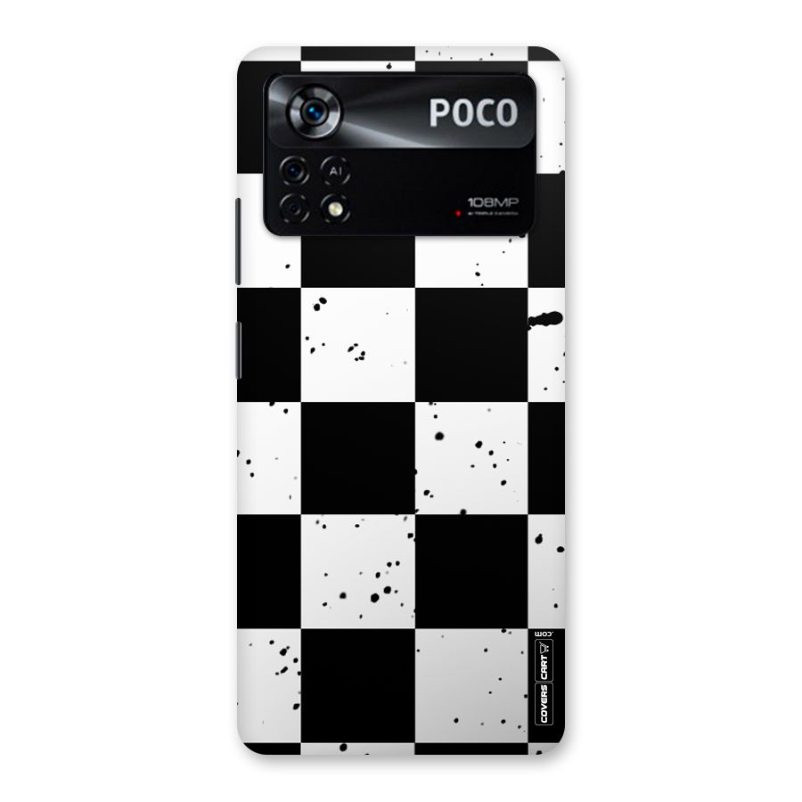 Check Mate Back Case for Poco X4 Pro 5G