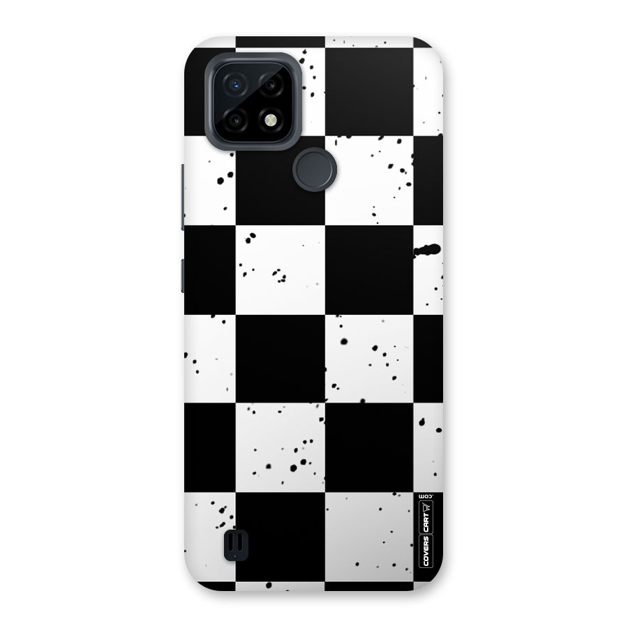Check Mate Back Case for Realme C21