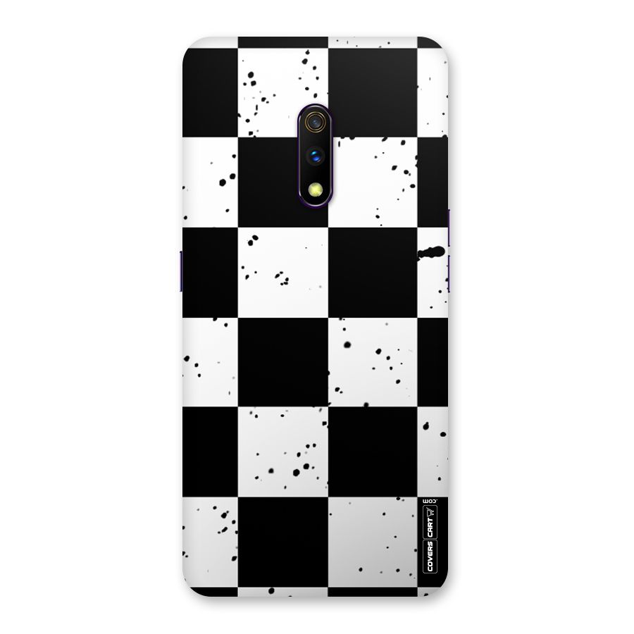 Check Mate Back Case for Realme X