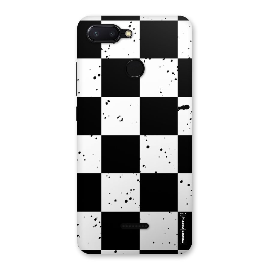 Check Mate Back Case for Redmi 6