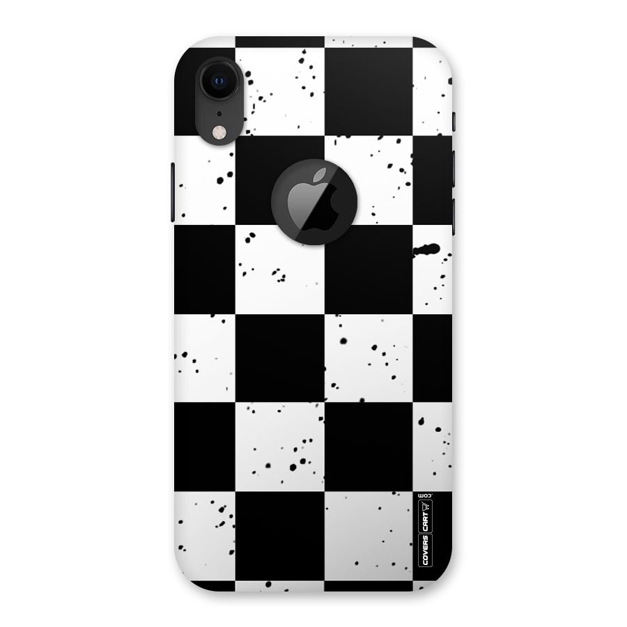 Check Mate Back Case for iPhone XR Logo Cut