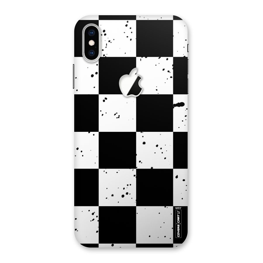 Check Mate Back Case for iPhone XS Max Apple Cut