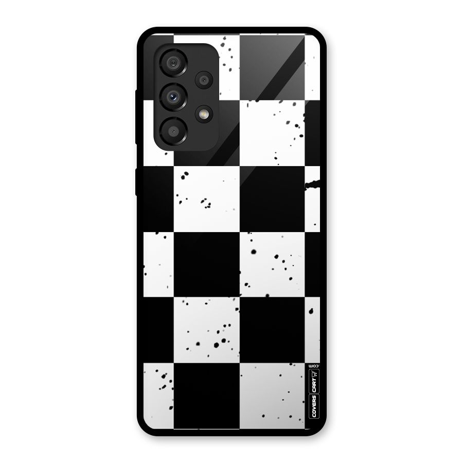 Check Mate Glass Back Case for Galaxy A33 5G