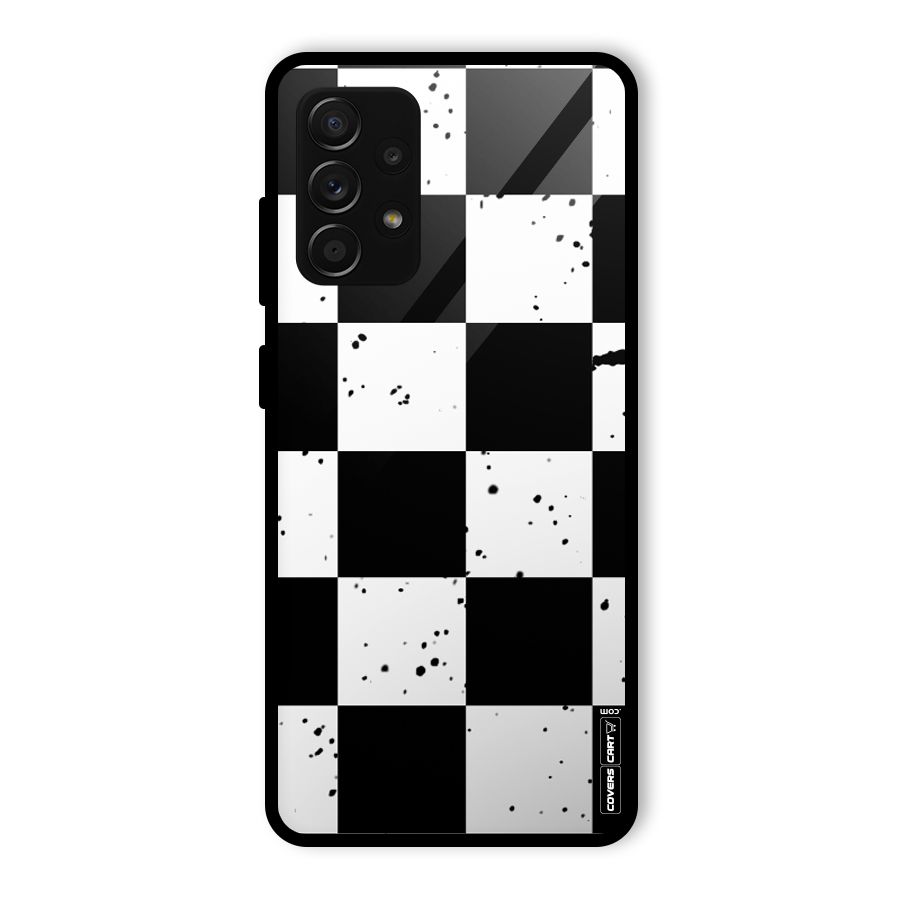 Check Mate Glass Back Case for Galaxy A53 5G