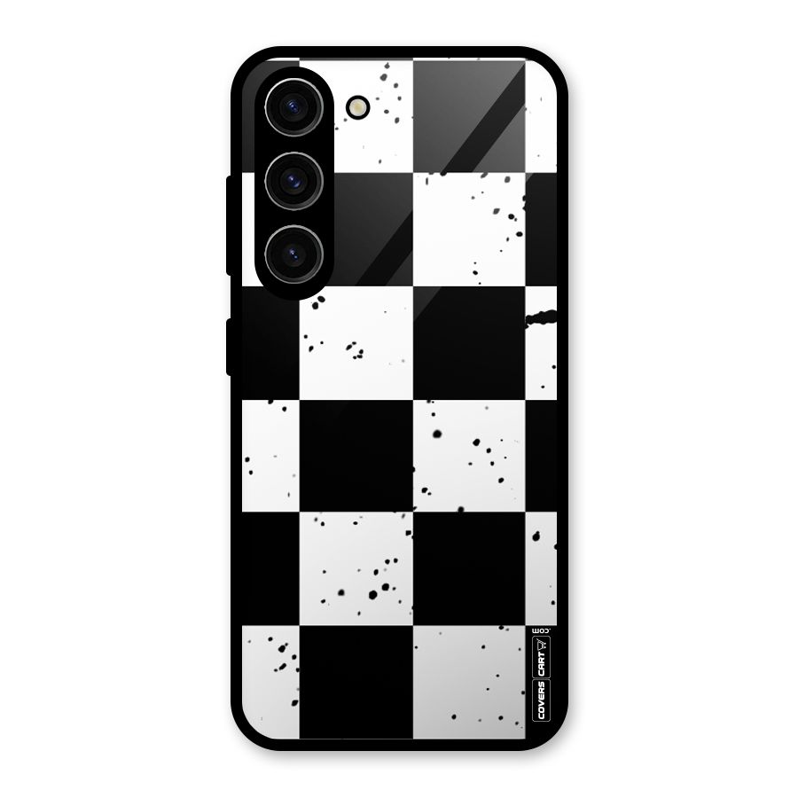 Check Mate Glass Back Case for Galaxy S23