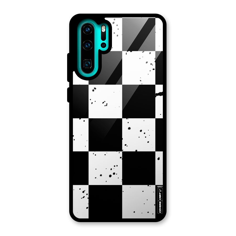 Check Mate Glass Back Case for Huawei P30 Pro