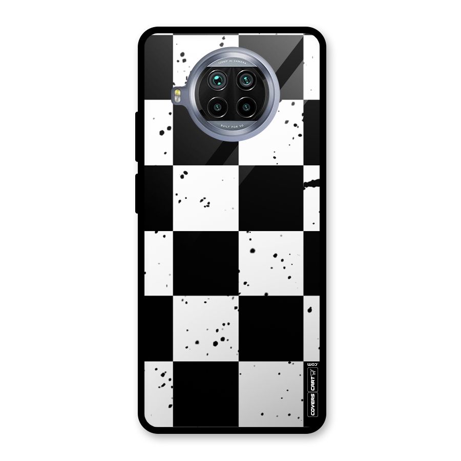 Check Mate Glass Back Case for Mi 10i