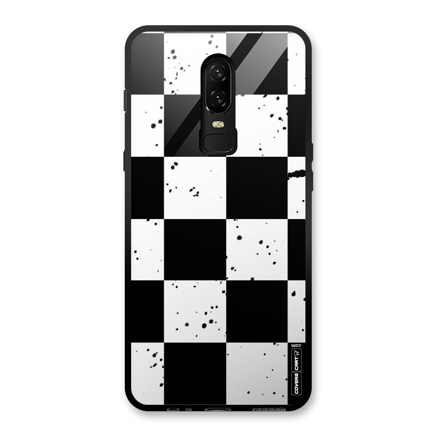 Check Mate Glass Back Case for OnePlus 6