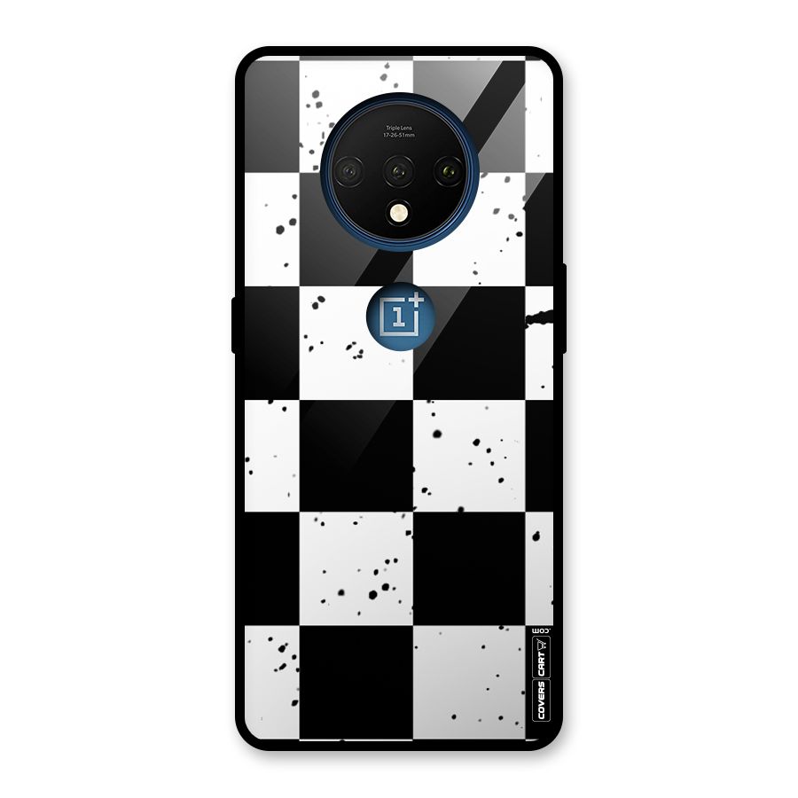 Check Mate Glass Back Case for OnePlus 7T