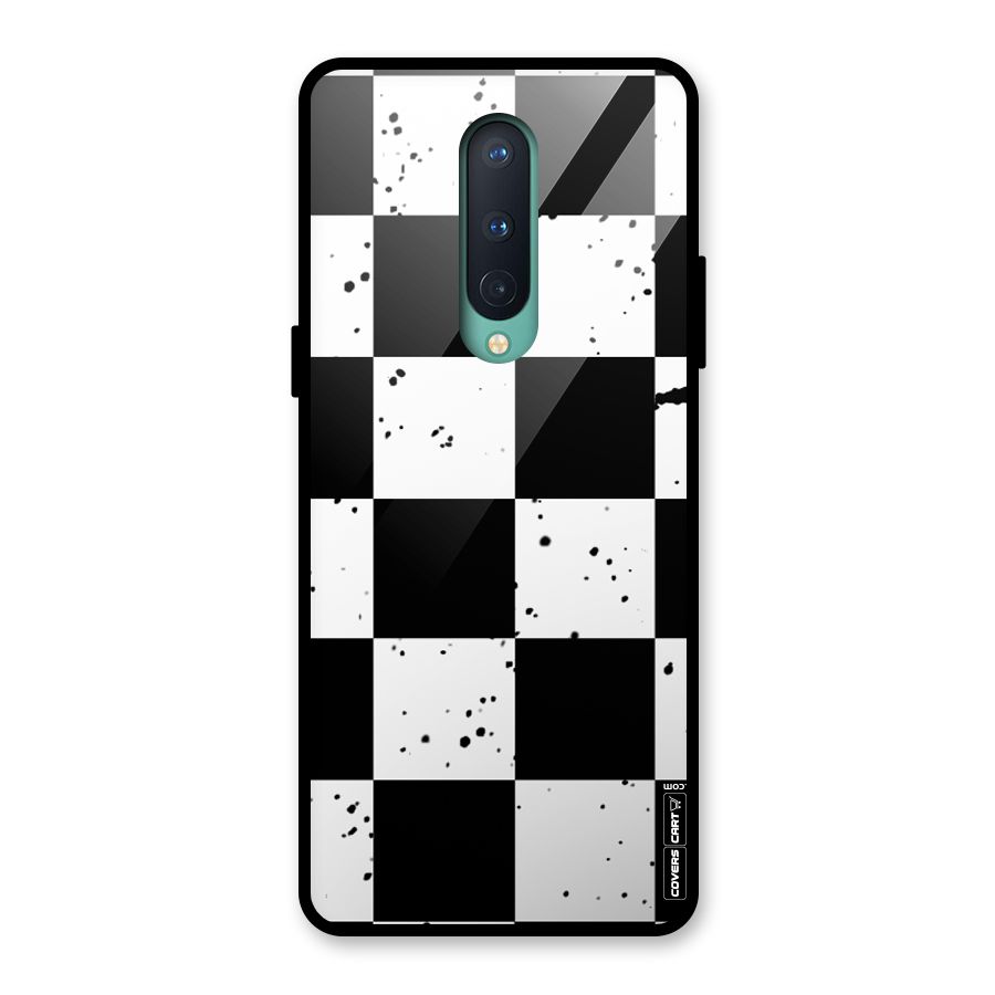 Check Mate Glass Back Case for OnePlus 8