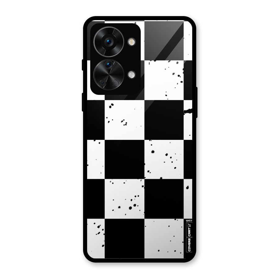 Check Mate Glass Back Case for OnePlus Nord 2T