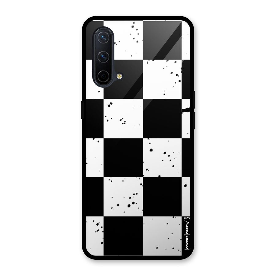 Check Mate Glass Back Case for OnePlus Nord CE 5G