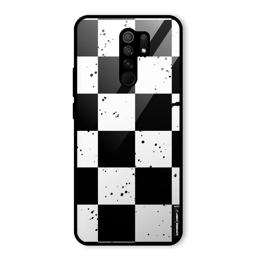 Check Mate Glass Back Case for Poco M2