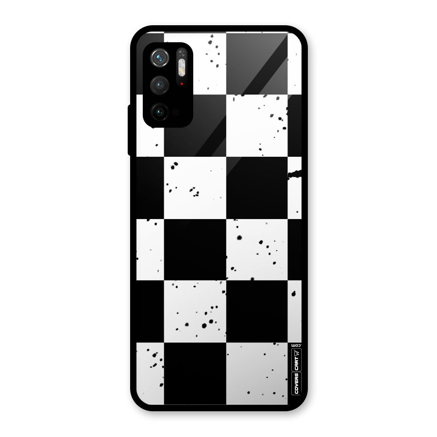 Check Mate Glass Back Case for Poco M3 Pro 5G