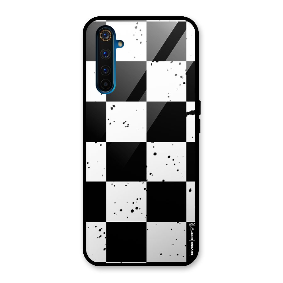 Check Mate Glass Back Case for Realme 6 Pro