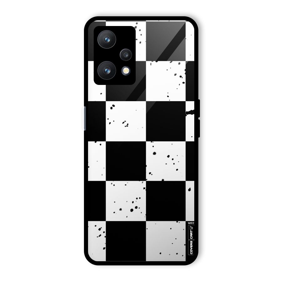 Check Mate Glass Back Case for Realme 9 Pro 5G