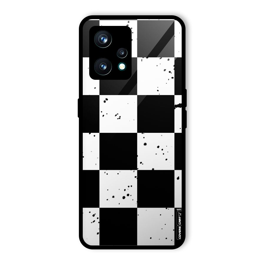 Check Mate Glass Back Case for Realme 9 Pro Plus 5G
